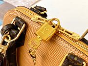 LV Alma BB Bag in Brown Epi Leather and Monogram M40302  - 6