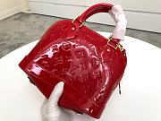 LV Monogram Vernis Alma BB M91771   - 5