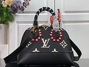 LV Crafty Alma BB Bag M44829 Black  - 4