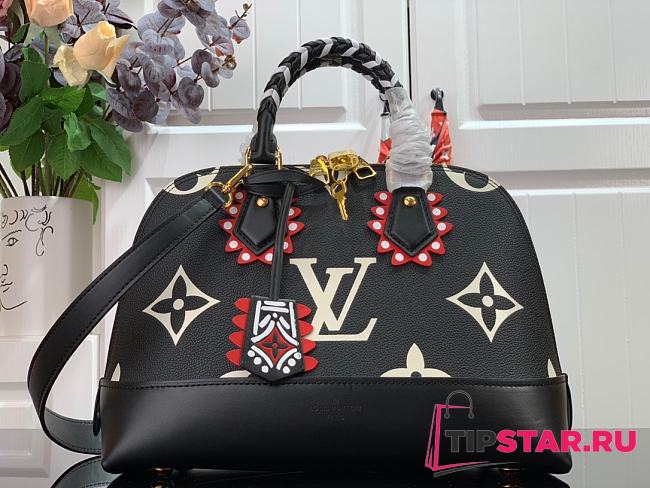 LV Crafty Alma PM Bag M44834 Black  - 1