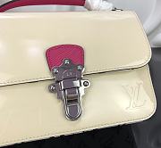 LV Vernis Leather Cherrywood BB Handbag M53632  - 4
