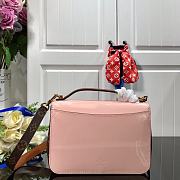 LV Cherrywood BB In Monogarm Canvas And Pink Patent Leather M51952  - 5