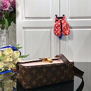 LV Cherrywood BB In Monogarm Canvas And Pink Patent Leather M51952  - 4