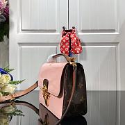 LV Cherrywood BB In Monogarm Canvas And Pink Patent Leather M51952  - 3