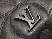 LV Onthego Original Leather Bag M60725 Black  - 2