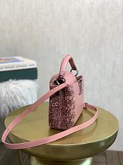 LV Capucines Mini in Lizard Leather M48865 Pink 21cm - 5