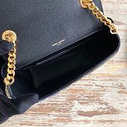 YSL Saint Laurent Large Vicky Bag in Patent Leather 532595 Black - 4