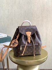 Louis Vuitton M45501 Montsouris PM Aged Natural Leather Size 27.5 x 33 x 14 cm - 1