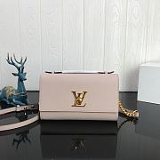 LV Lockme Clutch M56087 Pink  - 1