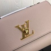 LV Lockme Clutch M56087 Pink  - 6