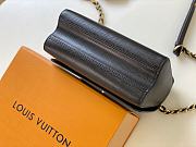 LV Twist MM Chain Bag in Epi Leather M50282 Black  - 4