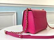 LV Twist MM Chain Bag in Epi Leather M50282 Pink - 4