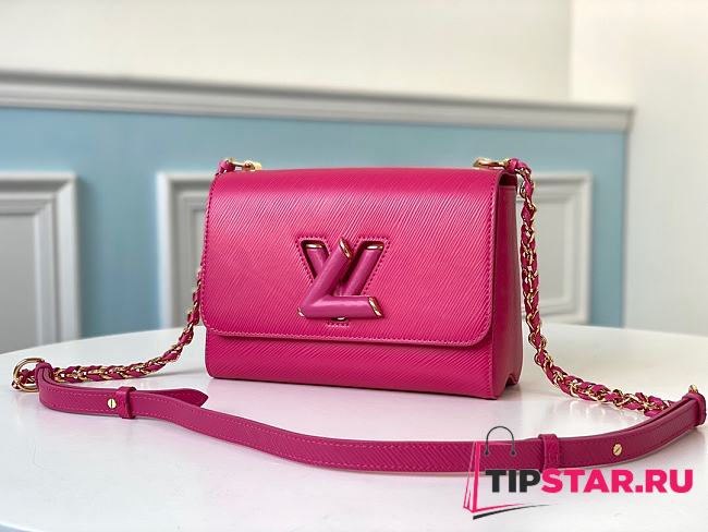 LV Twist MM Chain Bag in Epi Leather M50282 Pink - 1