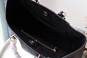 LV Fold Tote MM in Black M45409  - 6