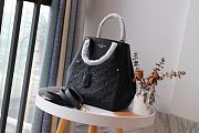 LV Fold Tote MM in Black M45409  - 1