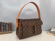 LV Vintage Shoulder Bag Monogram Canvas 51160  - 3