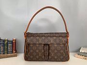 LV Vintage Shoulder Bag Monogram Canvas 51160  - 1