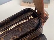 LV Vintage Shoulder Bag Monogram Canvas 51160  - 6