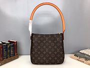 LV Monogram Looping MM Shoulder Bag M51146 FL0052  - 5