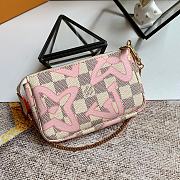 LV Damier Azur Canvas Mini Pochette Accessoires N60051 - 4