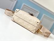 LV Virgil Abloh locky BB white leather M56319 size 20cm - 4