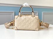 LV Virgil Abloh locky BB white leather M56319 size 20cm - 5