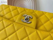 Chanel Classic Handbag Grained Calfskin & Metal-Tone Dark Yellow A58600 25cm - 3
