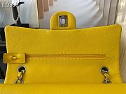 Chanel Classic Handbag Grained Calfskin & Metal-Tone Dark Yellow A58600 25cm - 2