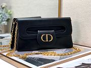Medium Diordouble Bag Smooth Calfskin Black M8641UBBU_M900 - 1