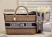 Dior Wicker Basket Bag  - 1