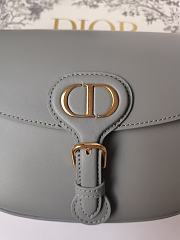 Dior Medium Bobby Bag Box Calfskin (Gray) M9319UMOL_M900 - 3