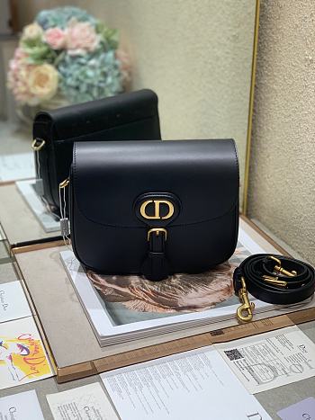 Dior Medium Bobby Bag Box Calfskin (Black) 