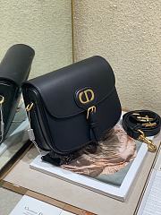 Dior Medium Bobby Bag Box Calfskin (Black)  - 4