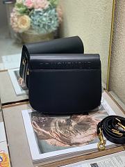 Dior Medium Bobby Bag Box Calfskin (Black)  - 5