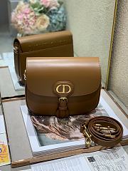 Dior Medium Bobby Bag Box Calfskin (Brown)  - 1