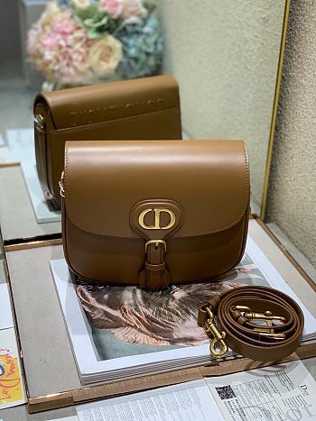 Dior Medium Bobby Bag Box Calfskin (Brown) 