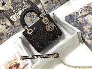 Dior Lady New Three-Pattern Embroidered Black Beads M0505 - 1
