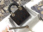Dior Lady New Three-Pattern Embroidered Black Beads M0505 - 5