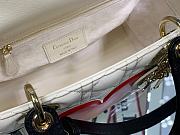 Dior Women's Bag Lady Mini J'aime Love Three Grid Wear M0565  - 2