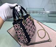 Dior Lady Three-Pattern Embroidered Glass Beads M0505  - 4