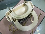 Lady Dior Three-Pattern Embroidered Small Flower Beads M0505  - 3