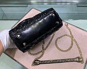 Lady Dior Three-Pattern Wavy Crackle Bag Embodies  - 2
