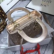 Lady Dior Champagne Lambskin - 2