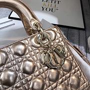 Lady Dior Champagne Lambskin - 6