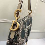 Dior Saddle Top Python Skin M9001 - 2