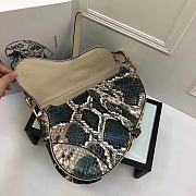 Dior Saddle Top Python Skin M9001 - 5