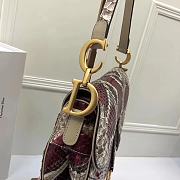 Dior Saddle Top Python Skin (2) M9001  - 2