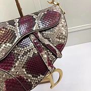 Dior Saddle Top Python Skin (2) M9001  - 6