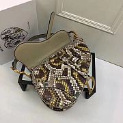 Dior Saddle Top Python Skin (3) M9001  - 5