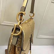 Dior Saddle Top Python Skin (5) M9001 - 2